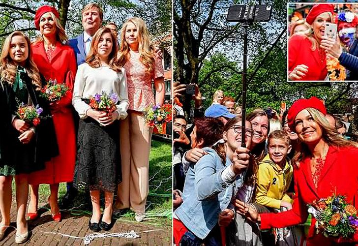 Máxima celebra el cumpleaños del rey Guillermo