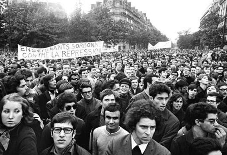 Se conoce como Mayo francés o Mayo del 68 a la cadena de protestas que se llevaron a cabo en Francia y, especialmente, en París durante los meses de mayo y junio de 1968.