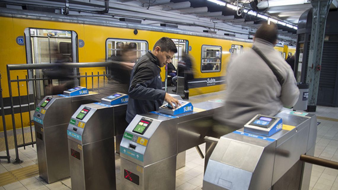 Water prices and fares on Buenos Aires' underground will rise from May.