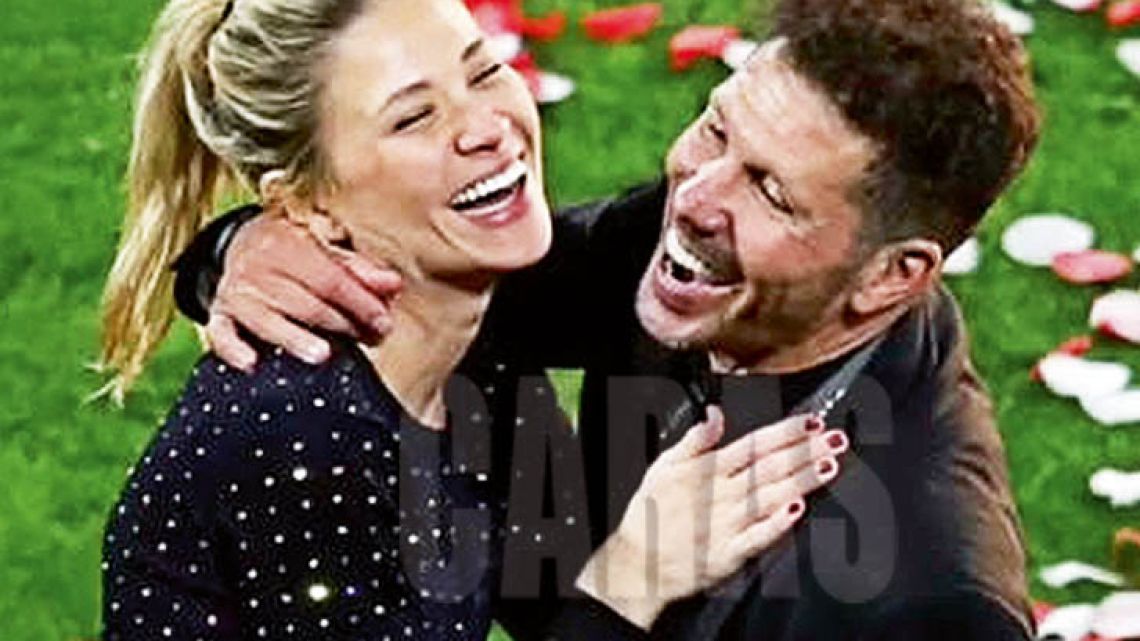 Deportivo: La tierna imagen del Cholo Simeone con su hija recién nacida
