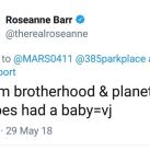 Polemico mensaje Roseanne