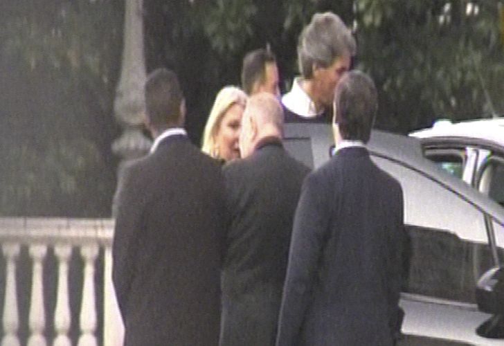 Carrió en Casa Rosada.