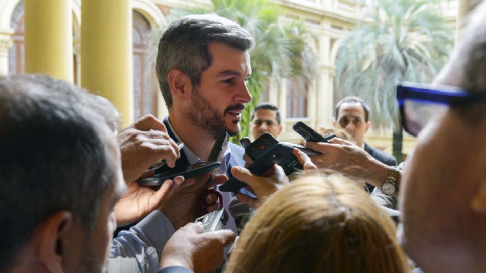 El jefe de Gabinete, Marcos Peña.