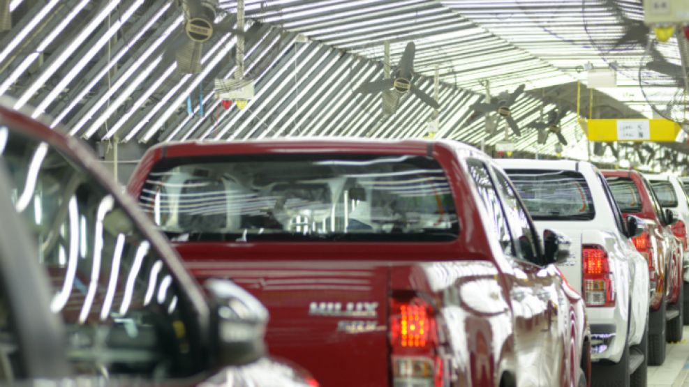 Toyota aumentó un 14% la producción de su planta en Zárate