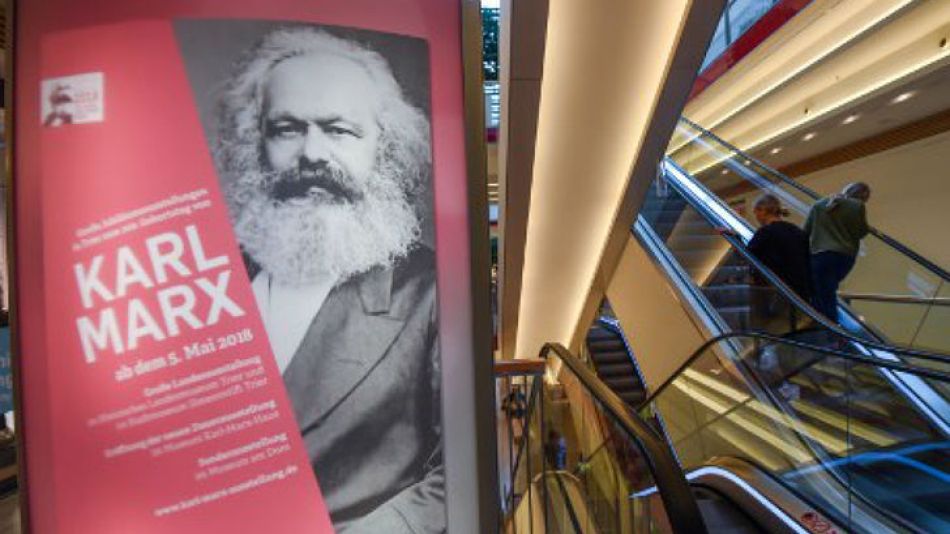 Karl Marx, celebrado estos días por su bicentenario en Trier, Alemania.