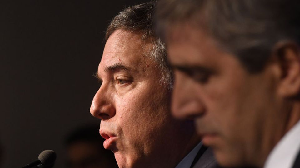 Conferencia de prensa de Nicolás Dujovne