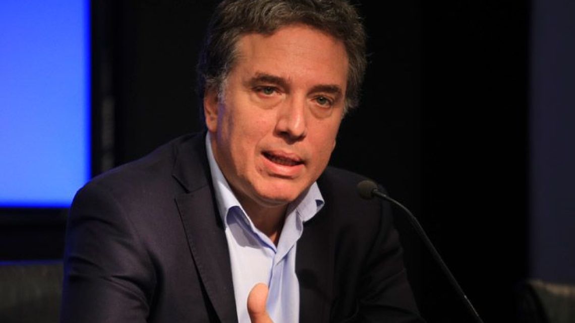 Treasury Minister Nicolás Dujovne