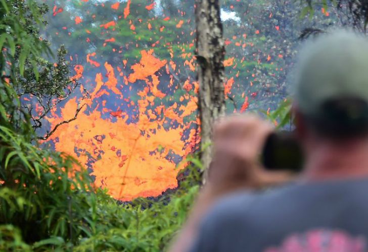 De 1.247 metros de altura y uno de los cinco volcanes activos del archipiélago de Hawaii, ya provocó la evacuación de más de 1.700 personas.