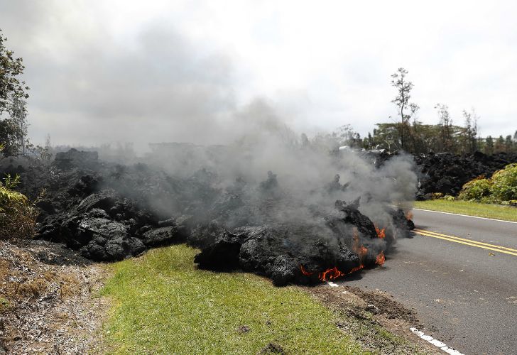 De 1.247 metros de altura y uno de los cinco volcanes activos del archipiélago de Hawaii, ya provocó la evacuación de más de 1.700 personas.