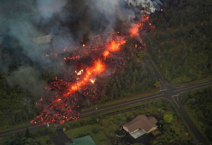 De 1.247 metros de altura y uno de los cinco volcanes activos del archipiélago de Hawaii, ya provocó la evacuación de más de 1.700 personas.