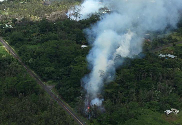 De 1.247 metros de altura y uno de los cinco volcanes activos del archipiélago de Hawaii, ya provocó la evacuación de más de 1.700 personas.