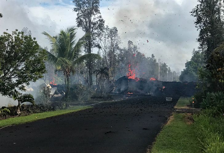 De 1.247 metros de altura y uno de los cinco volcanes activos del archipiélago de Hawaii, ya provocó la evacuación de más de 1.700 personas.