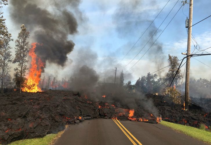 De 1.247 metros de altura y uno de los cinco volcanes activos del archipiélago de Hawaii, ya provocó la evacuación de más de 1.700 personas.