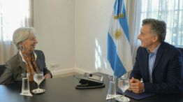 Macri y Cristina Lagarde
