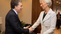 Christine Lagarde con Nicolás Dujovne