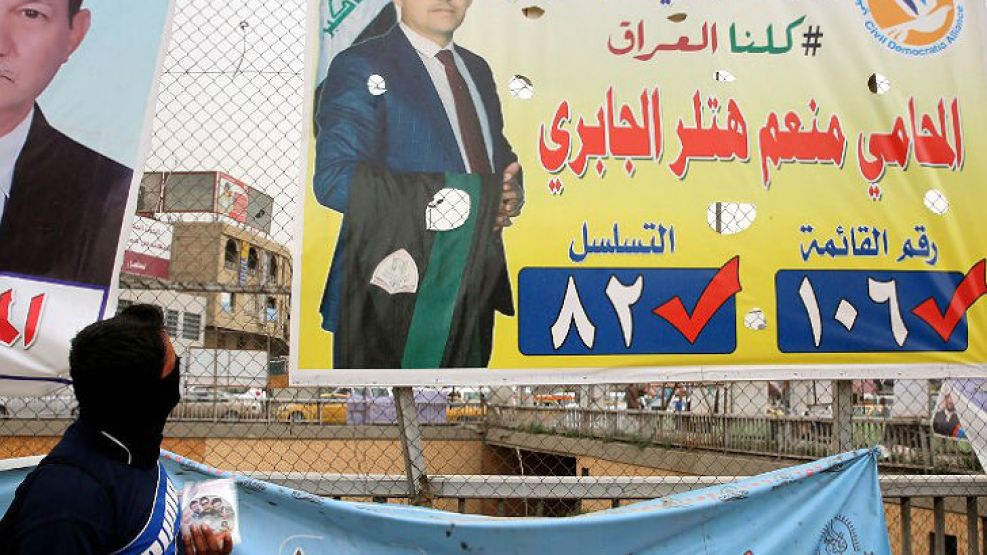En su campaña, el iraquí Momeim Hitler al-Jabri afirma que "ha tenido revelaciones divinas".