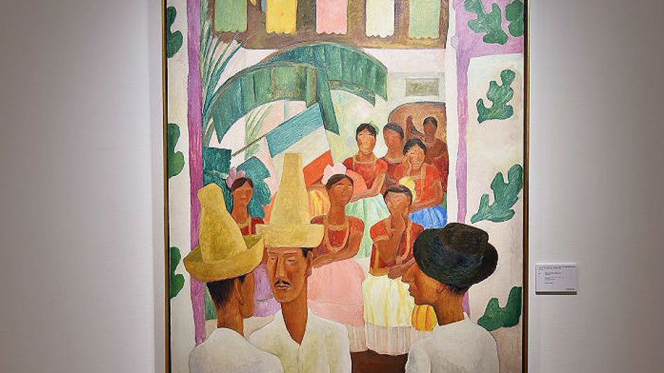 Los Rivales, de Diego Rivera, se vendió en 9,7 millones de dólares.