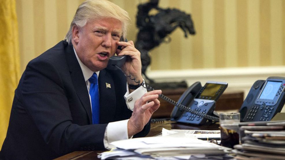 Duró diez minutos la llamada entre Trump y Macri.