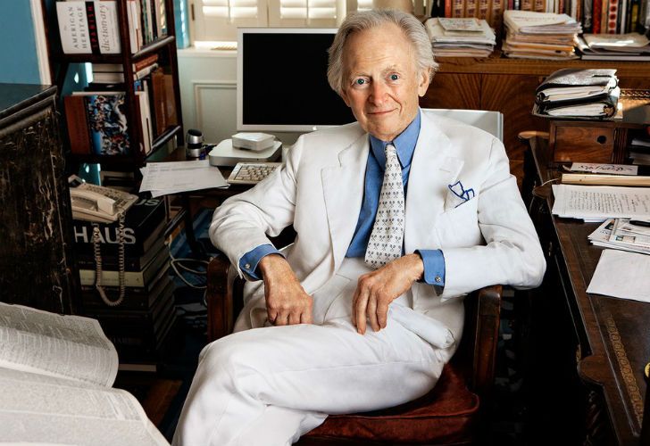 Tom Wolfe, el periodista ícono del "nuevo periodismo".