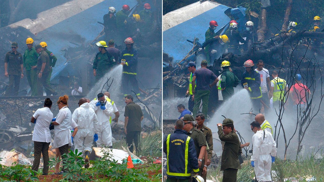 Un avión con 113 personas a bordo se estrelló poco después de despegar del aeropuerto de La Habana, informaron los medios estatales.