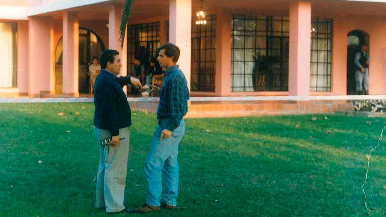 La estancia San Ignacio en 1998, poco después del suicidio de Yabrán. 