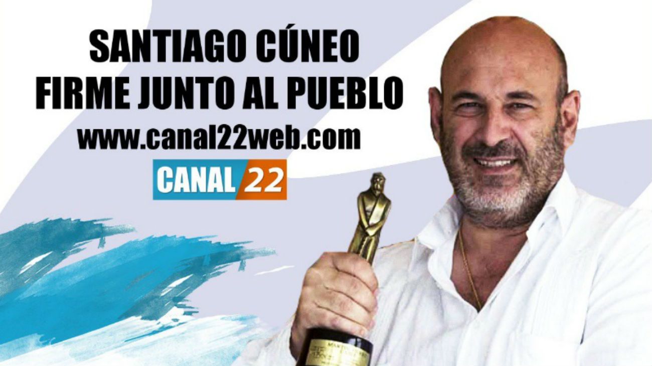 Cúneo se muestra hoy como un ultraK, defensor de la Patagonia ante un incomprobado plan de colonización judío y asegura que, en la calle, puede dar más de un dolor de cabeza.