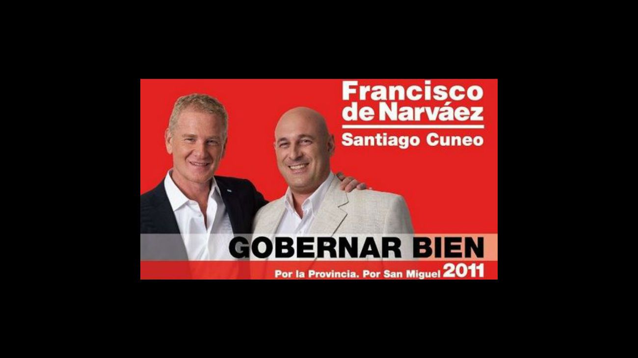 En 2011, volvió a probar suerte en San Miguel, de la mano de Francisco De Narváez.