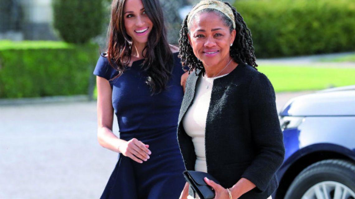 Meghan Markle and her mother Doria Ragland.