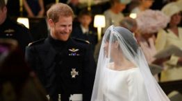 Meghan Markle y el Príncipe Harry se convirtieron oficialmente en marido y mujer