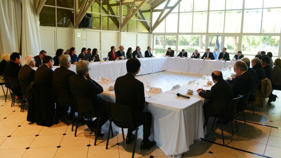 Marcos Peña recibió en Olivos a embajadores del G20 esta semana 
