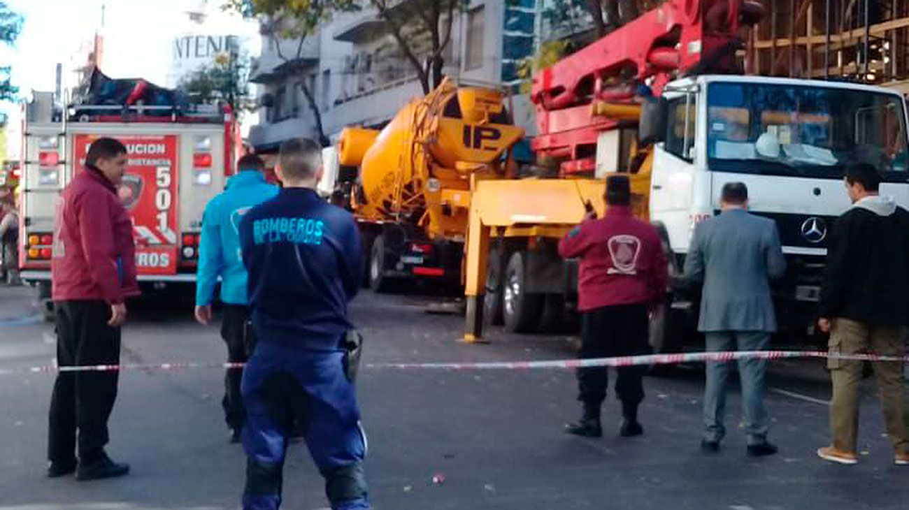 El incidente ocurrió en la calle Monroe, casi en la intersección con la avenida Cabildo, cerca de la zona comercial de ese barrio del norte de la Ciudad.