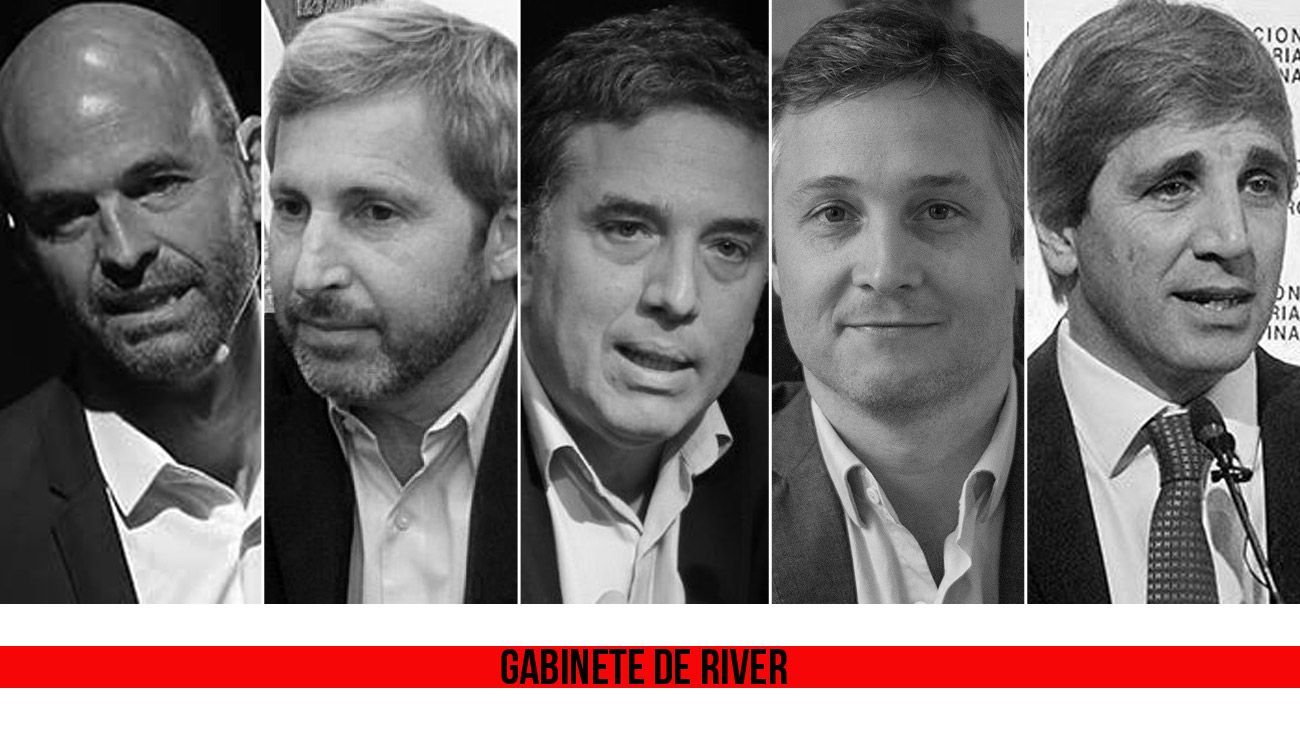 Gabinete de Boca y Gabinete de River