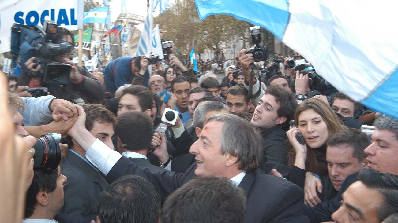 El 25 de Mayo de 2003 asumía Néstor kirchner.