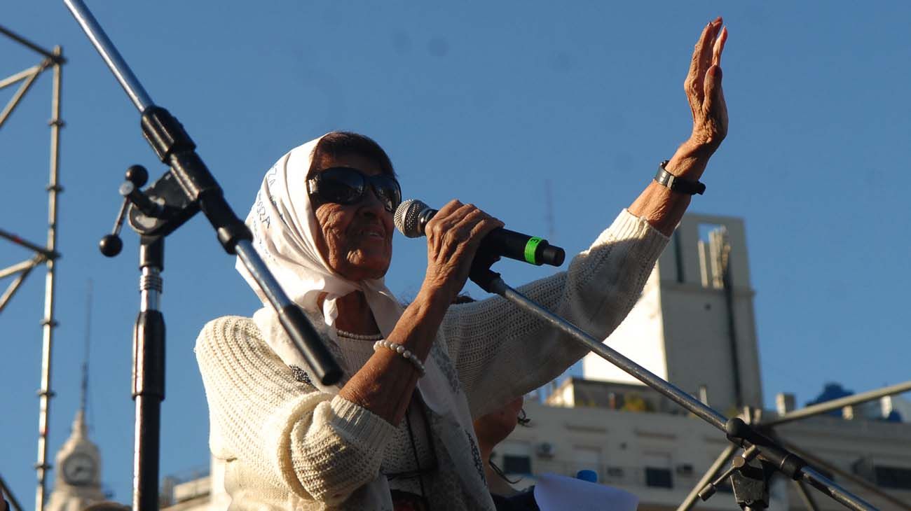 Taty Almeida, referente de Madres de Plaza de Mayo Línea Fundadora.