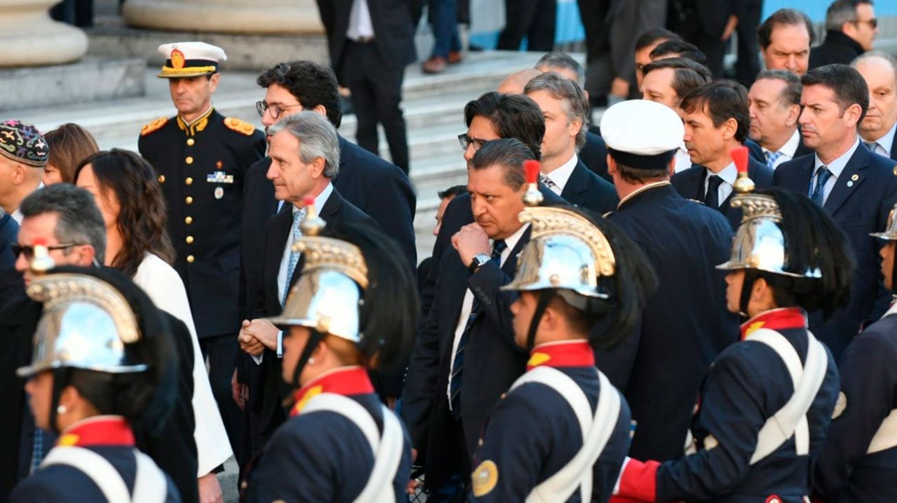 El Presidente se encuentra en la Catedral para participar del Tedeum por el 25 de mayo