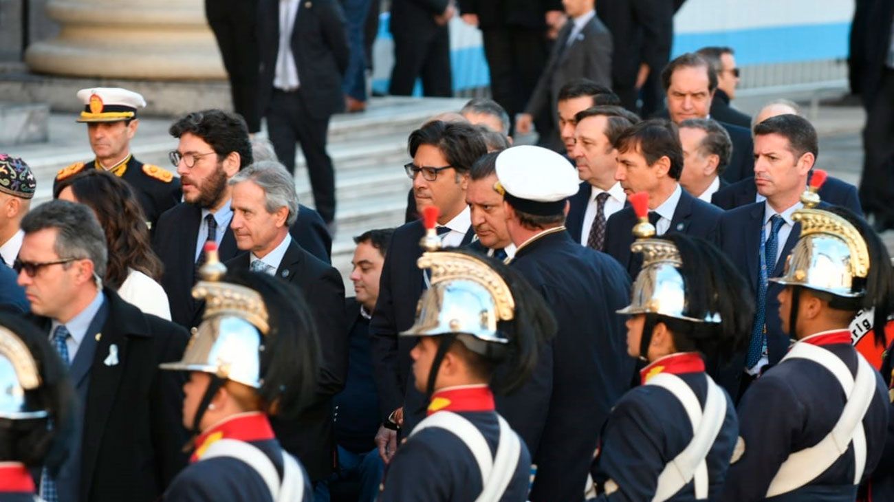 El Presidente se encuentra en la Catedral para participar del Tedeum por el 25 de mayo