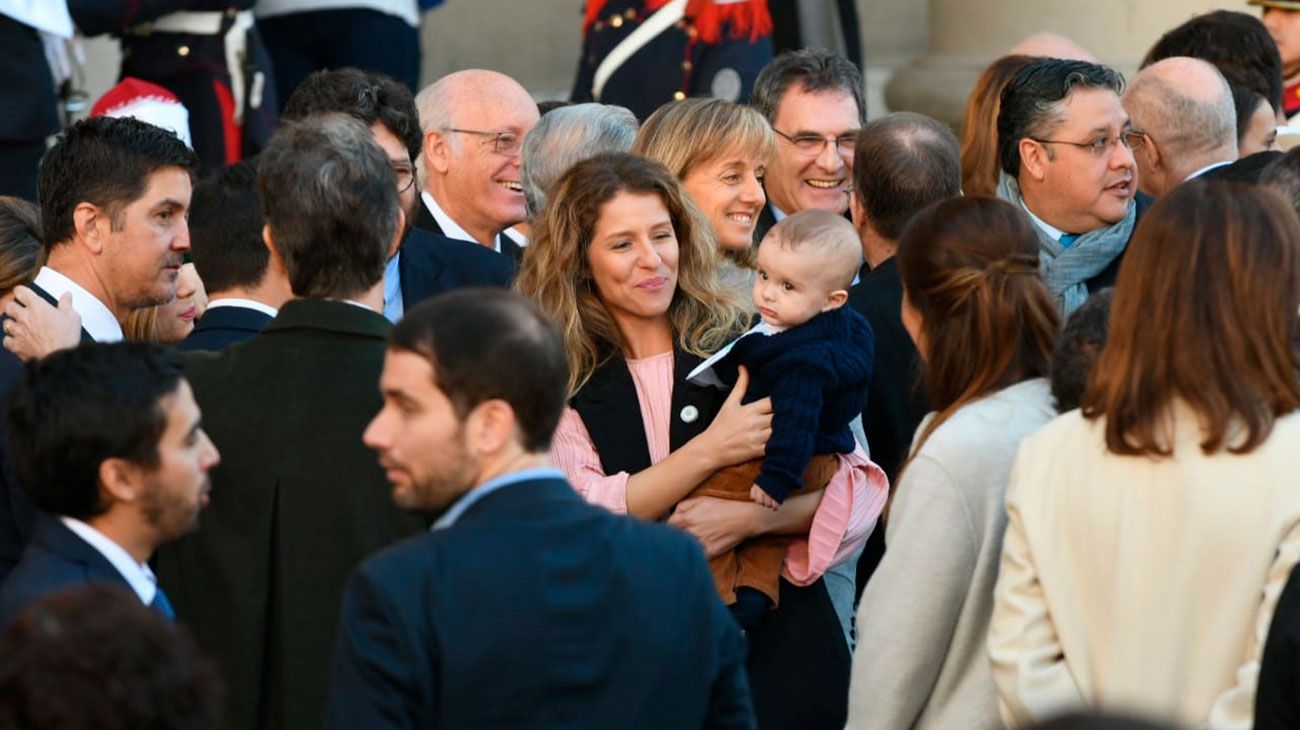 Miembros del Gabinete Nacional salen de la Catedral Metropolitana