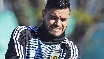 Lesionado. La polémica por Romero duró poco. Al otro día, ya estaba Guzmán.