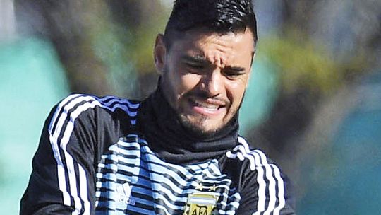 Lesionado. La polémica por Romero duró poco. Al otro día, ya estaba Guzmán.