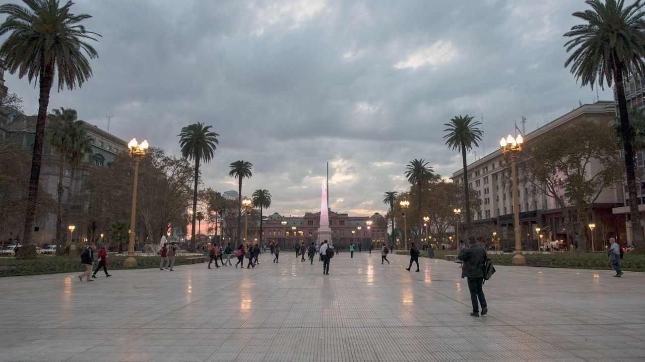 Así quedó Plaza de Mayo tras las obras de refacción que duraron seis meses.