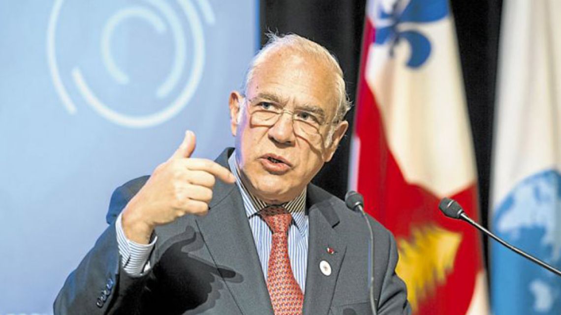 José Ángel Gurría, president of the Organisation for Economic Co-operation and Development (OECD).