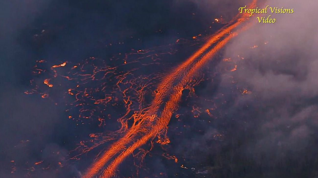 El Kilauea, en Hawai, es uno de los volcanes más activos del mundo. Desde comienzos de mayo expulsa cenizas y lava.