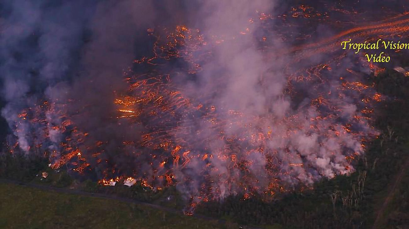 El Kilauea, en Hawai, es uno de los volcanes más activos del mundo. Desde comienzos de mayo expulsa cenizas y lava.