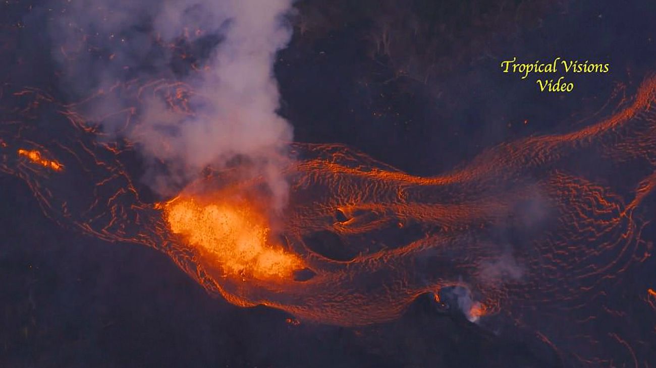 El Kilauea, en Hawai, es uno de los volcanes más activos del mundo. Desde comienzos de mayo expulsa cenizas y lava.