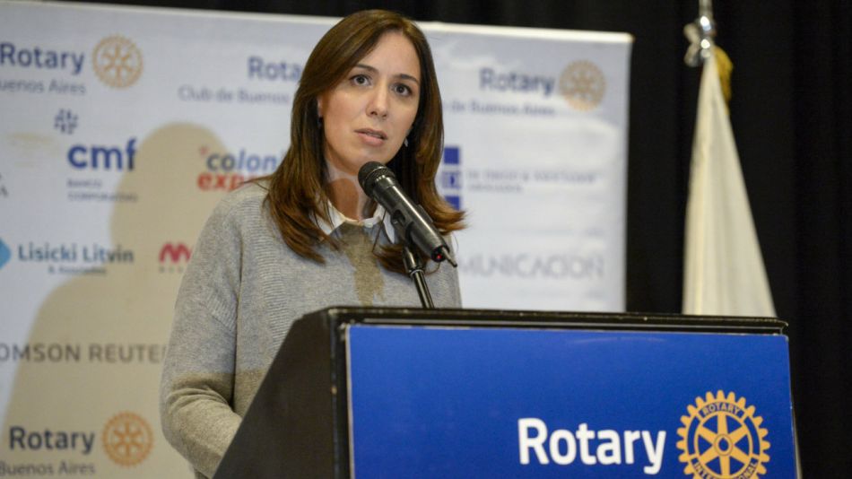 María Eugenia Vidal Rotary Club