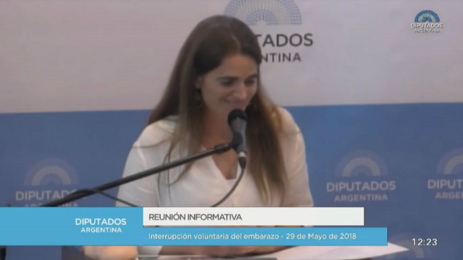 Mariana Rodríguez Varela congreso 20180530