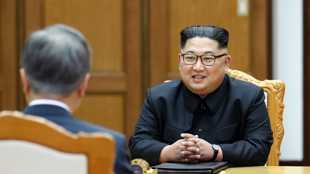 Kim Jong Un, cuando visitó Corea del Sur.