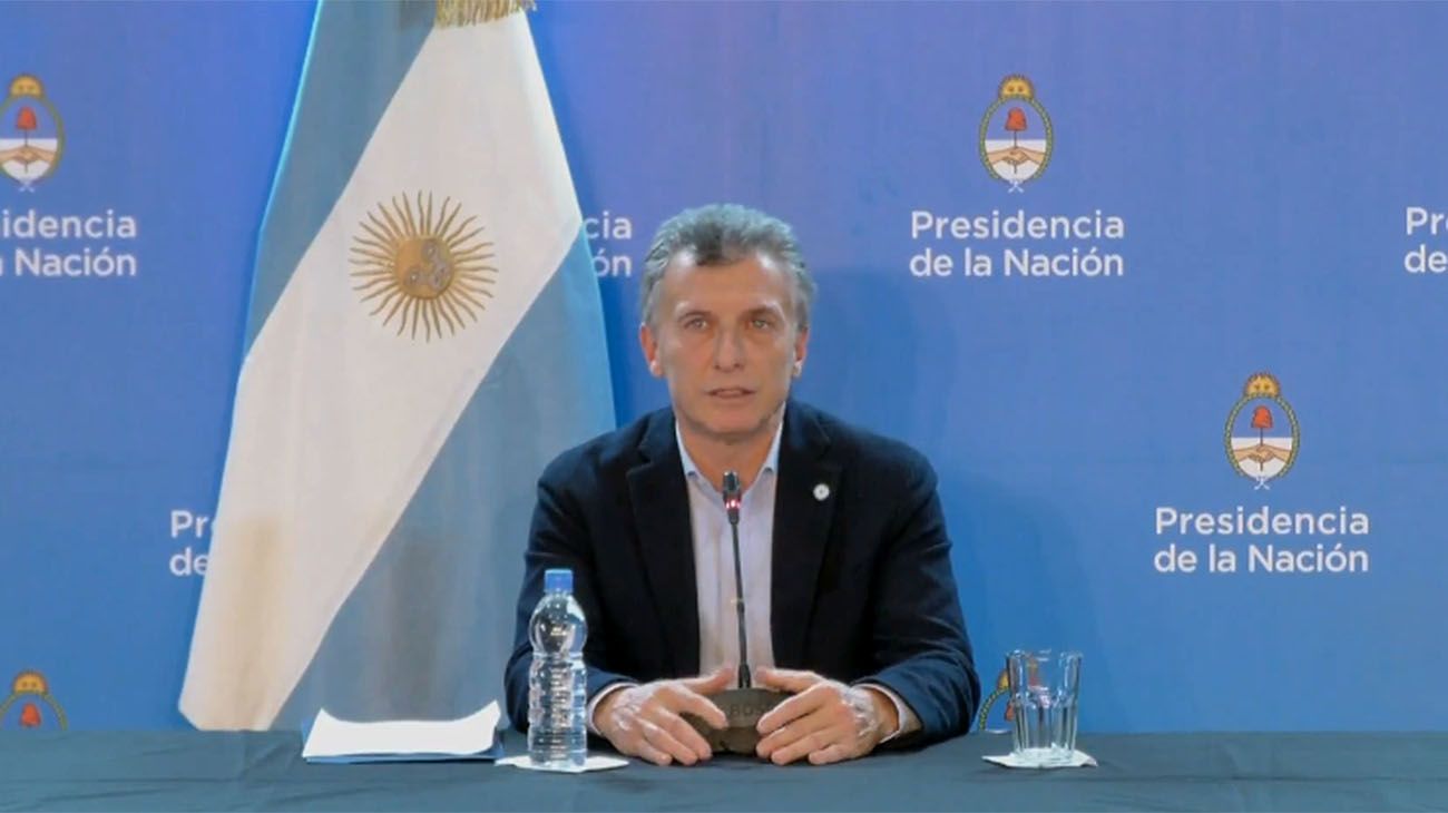 Conferencia de prensa de Macri en Cachi