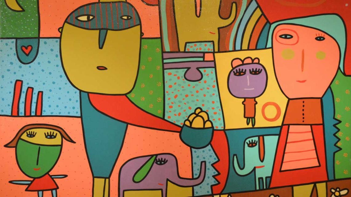 Inaugura una muestra con más de cien obras de Milo Lockett