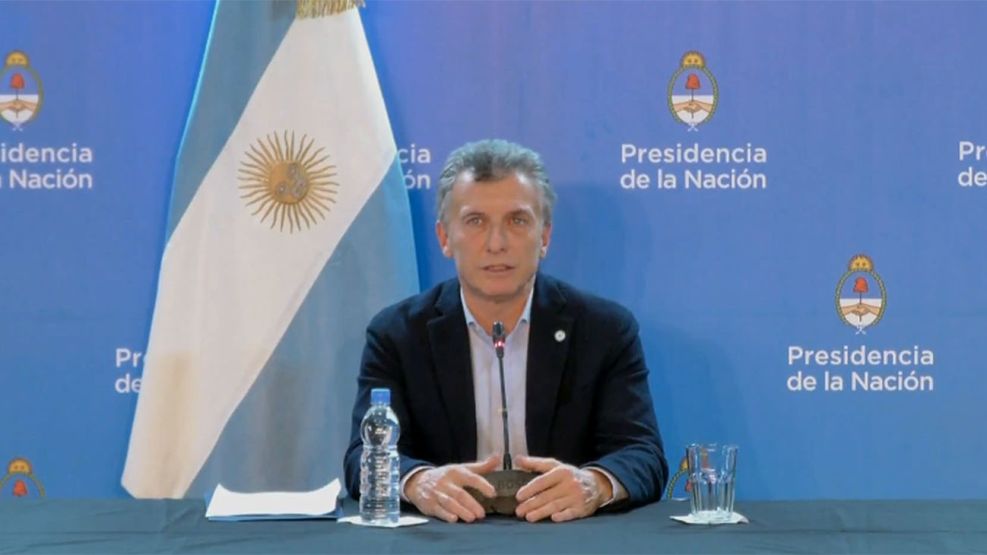Conferencia de prensa de Macri en Cachi